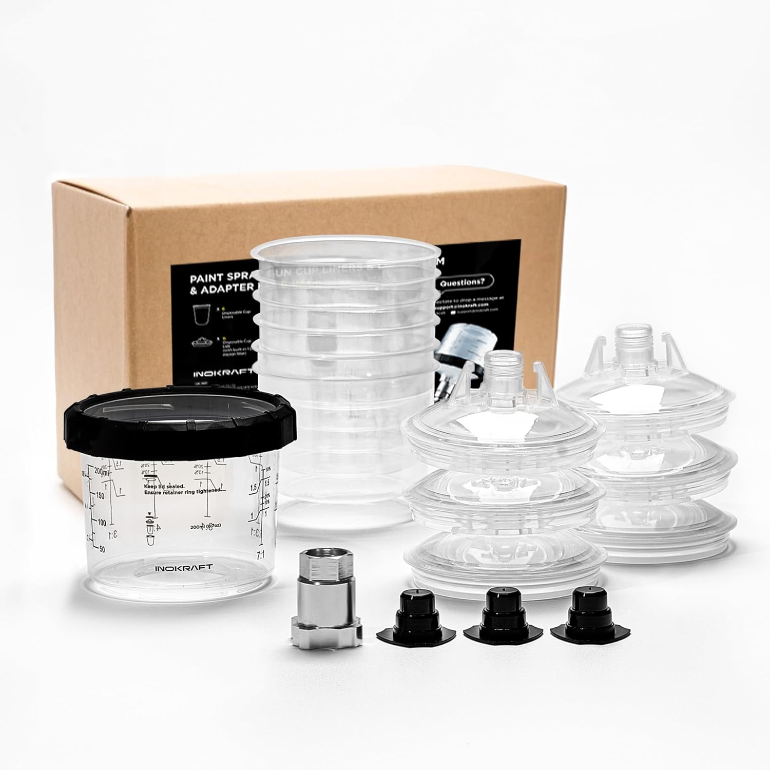 Thumbnail 6 de InoKraft Disposable Paint Spray Gun Cup 28oz 🎨
