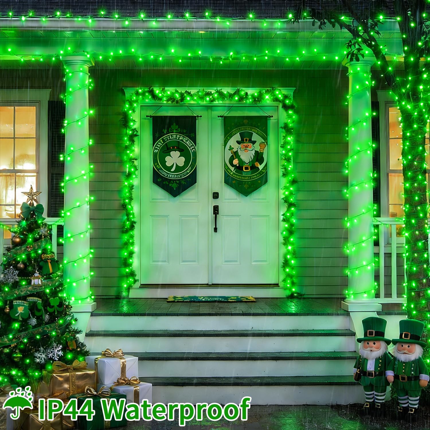 Thumbnail 3 de JXLEDAYY 60M 500 LED Green Fairy Lights