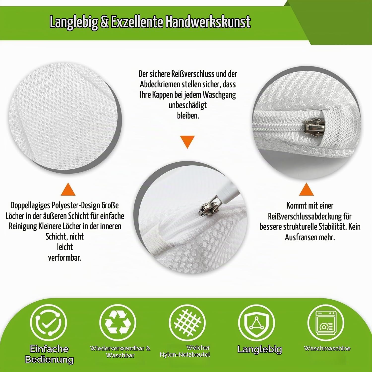 Detalle de Haiou 2 Stück Hut-Unterlegscheibe / Cap Washer – Halterung für Baseballkappen (Weiß)