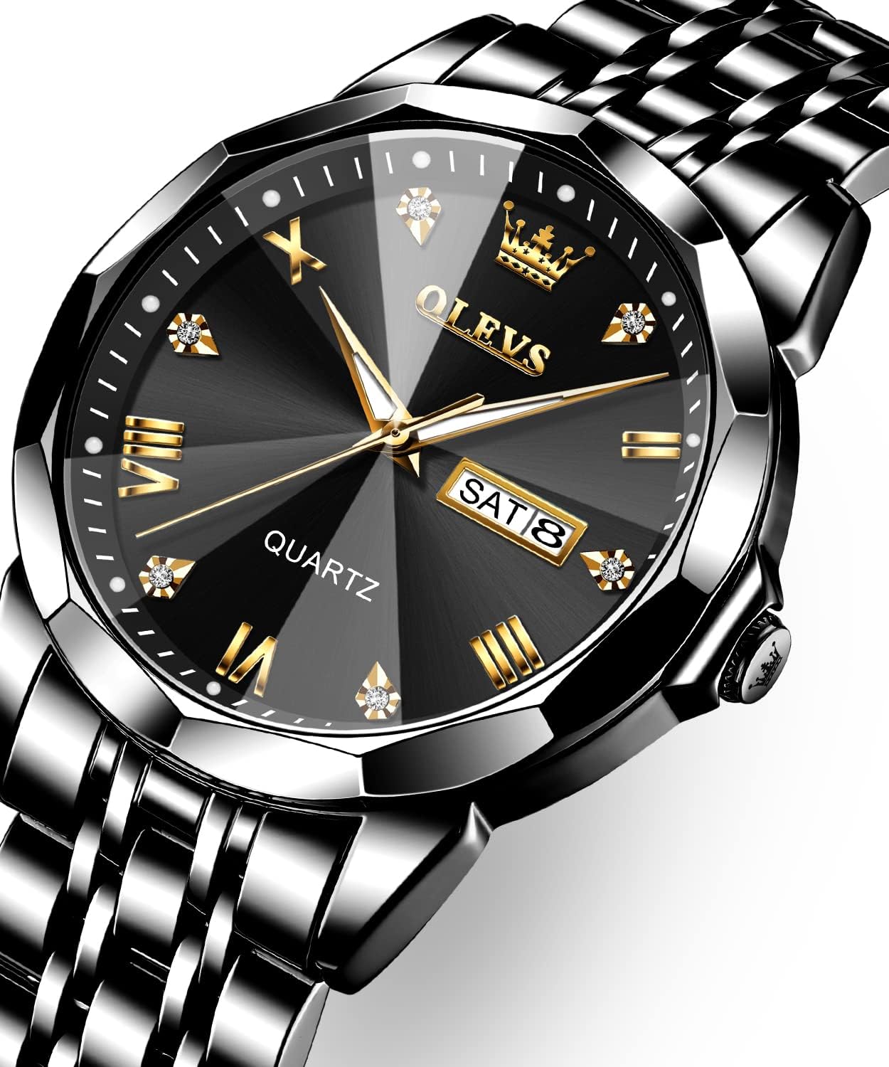 Detalle 2 de OLEVS Automatik Skelett Armbanduhr 30M