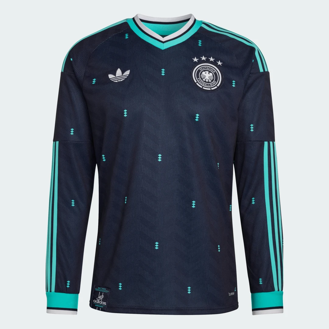 Thumbnail 3 de Camiseta manga larga segunda equipación Alemania 26 de Adidas – color azul