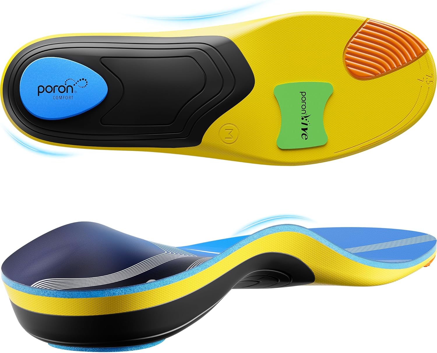 Detalle de Psveb durable arch support orthotics for plantar fasciitis (medium arch), for men & women
