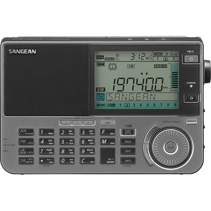 Sangean ATS-909X2 Radio multibanda gris