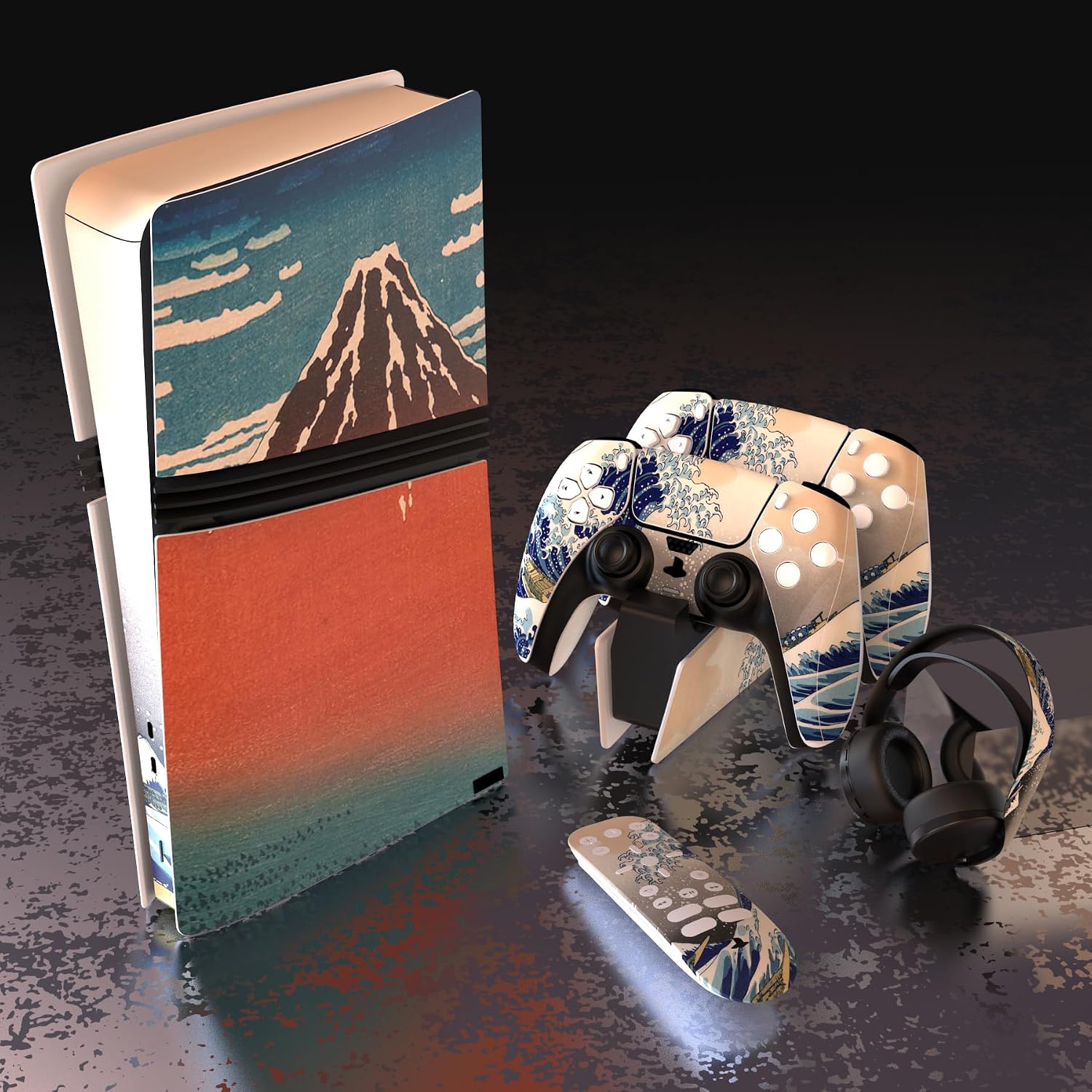 Detalle 2 de playvital PS5 Pro skin stickers set