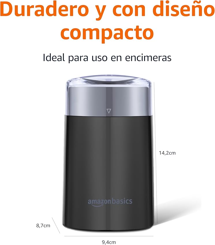 Thumbnail 4 de Amazon Basics Molinillo de café eléctrico ☕️ Negros