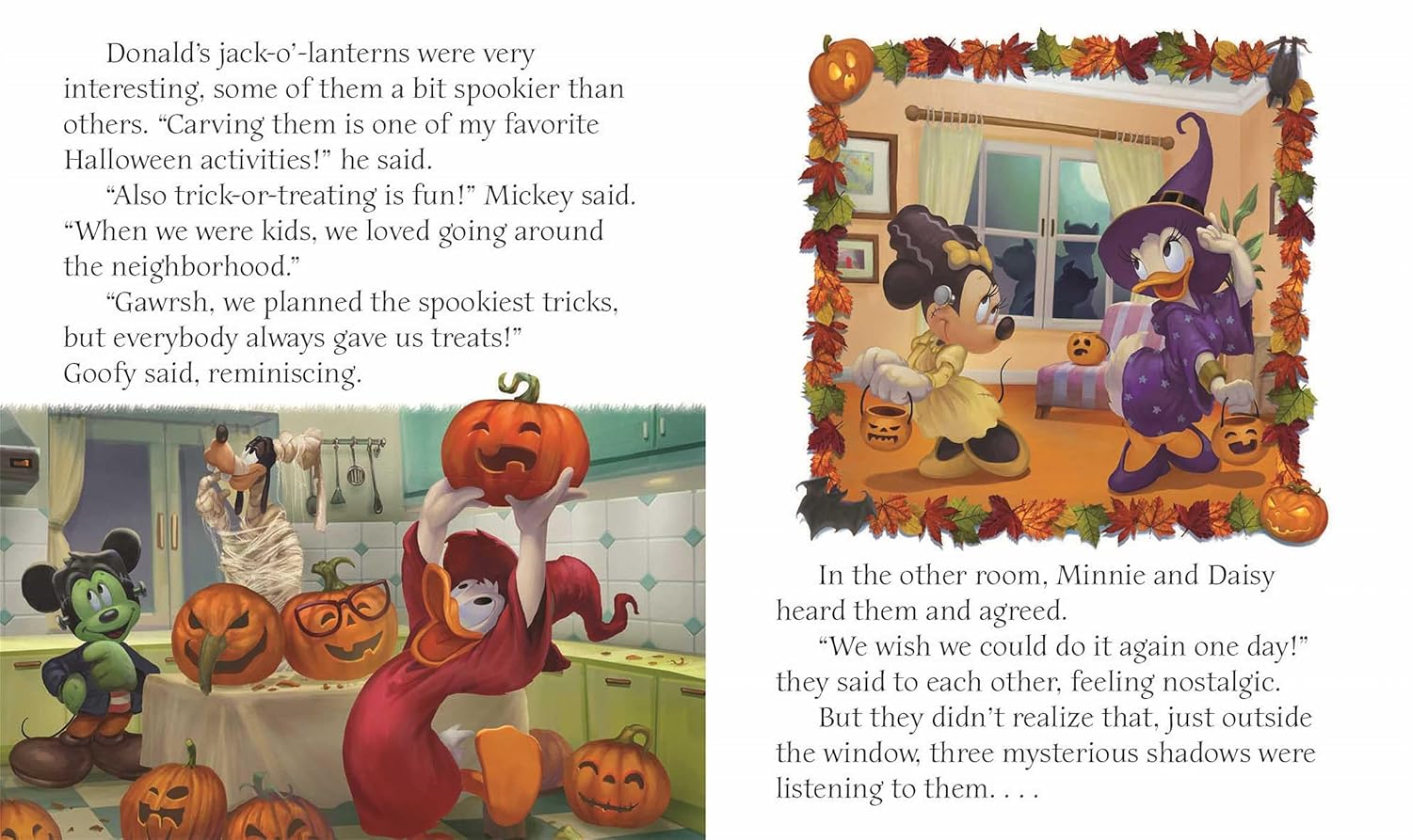 Detalle 1 de Disney Halloween Countdown Library Book with 13 Spooky Stories and 80 Glow-in-the-Dark Stickers