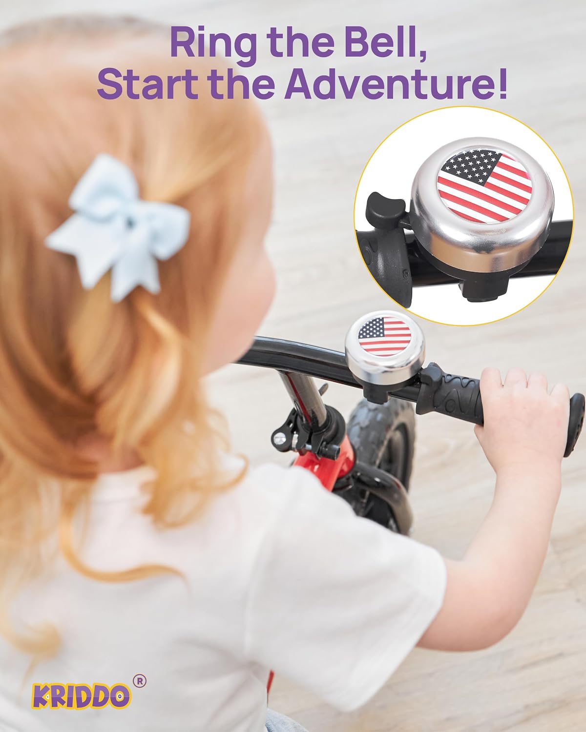 Thumbnail 3 de KRIDDO Toddler Balance Bike: Fun, Safe First Bike for Ages 2–5 (Red)