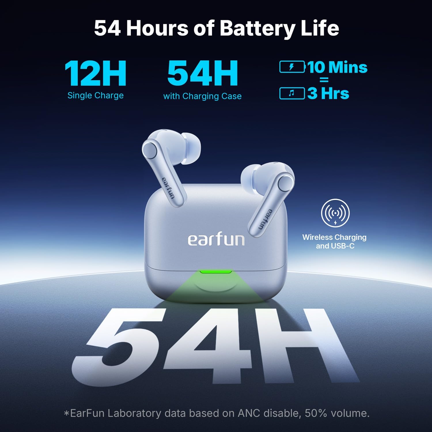 Thumbnail 5 de EarFun Air Pro 4+ Adaptive Noise Cancelling Earbuds