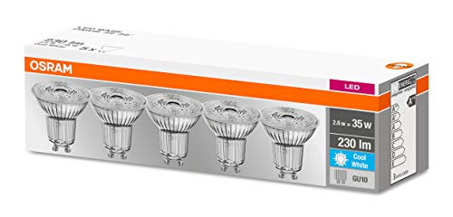Thumbnail 3 de OSRAM LED Base PAR16 GU10 36° 5 unidades