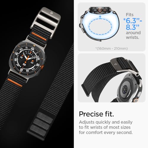Detalle de Spigen Correa Dura Pro Flex para Galaxy Watch Ultra 2/1 47mm