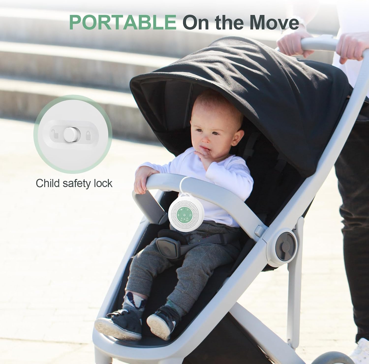 Thumbnail 4 de White Noise Machine Baby 2000mAh portable white noise device