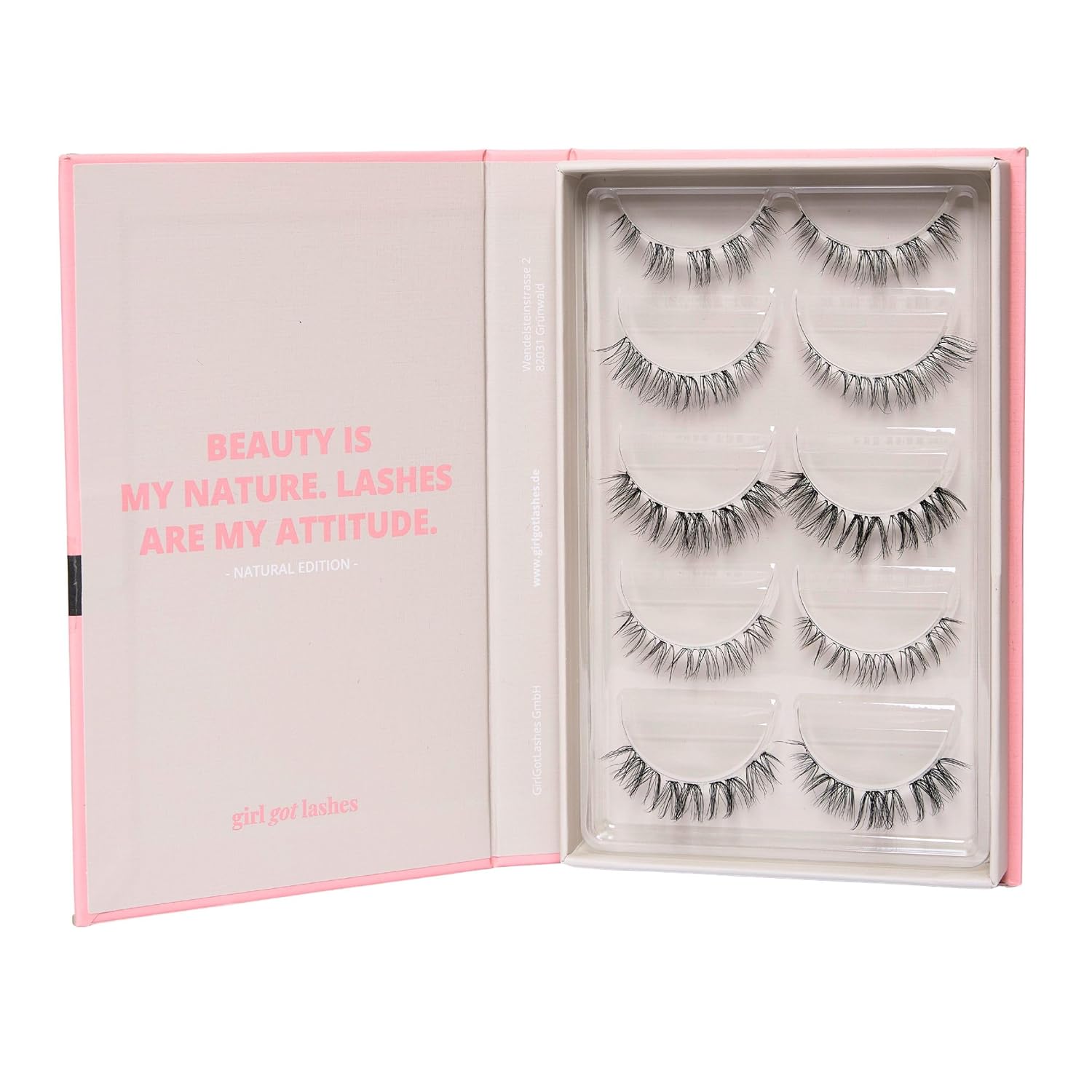 Detalle 2 de GirlGotLashes Flutter Fling 5 Paare Wimpern đ