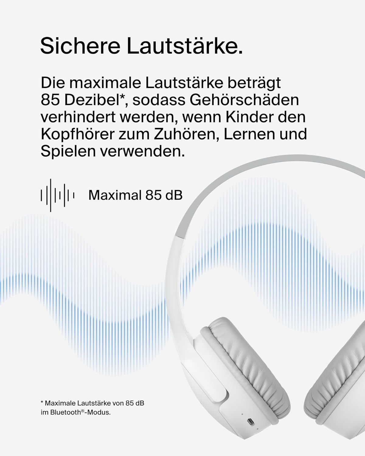 Thumbnail 2 de Belkin SoundForm Mini kabelloser Kinderkopfhörer