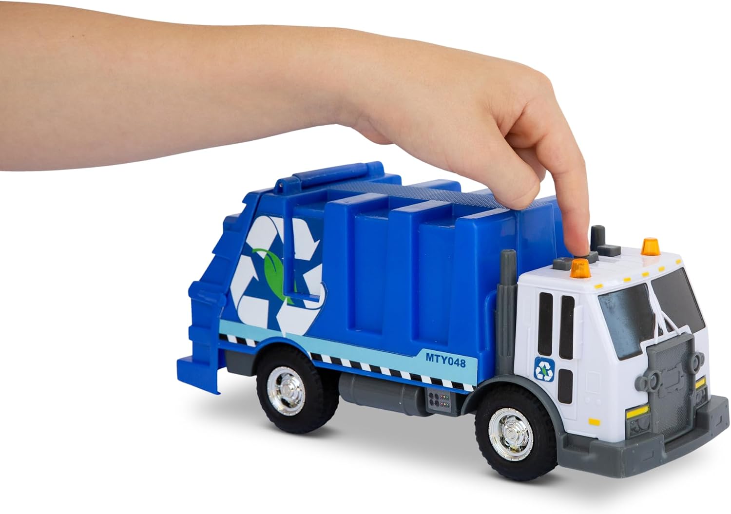 Detalle de Mighty Fleet Garbage Truck Toy 12-Inch