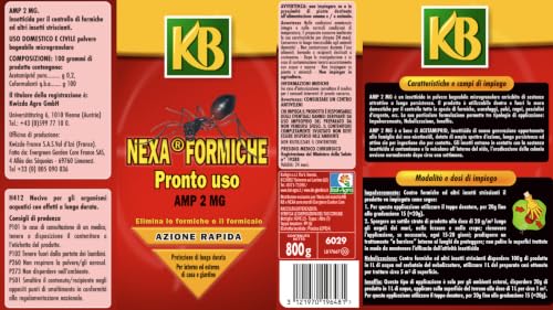 Thumbnail 1 de KB Nexa FORMICHE GRANULI 800G di KB HOME DEFENSE – Insetticida pronto all’uso per formiche