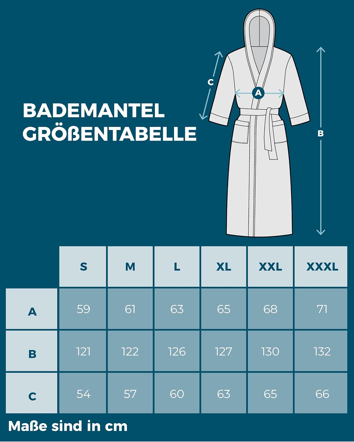 Thumbnail 5 de Bademantel Herren aus Baumwolle 100 %