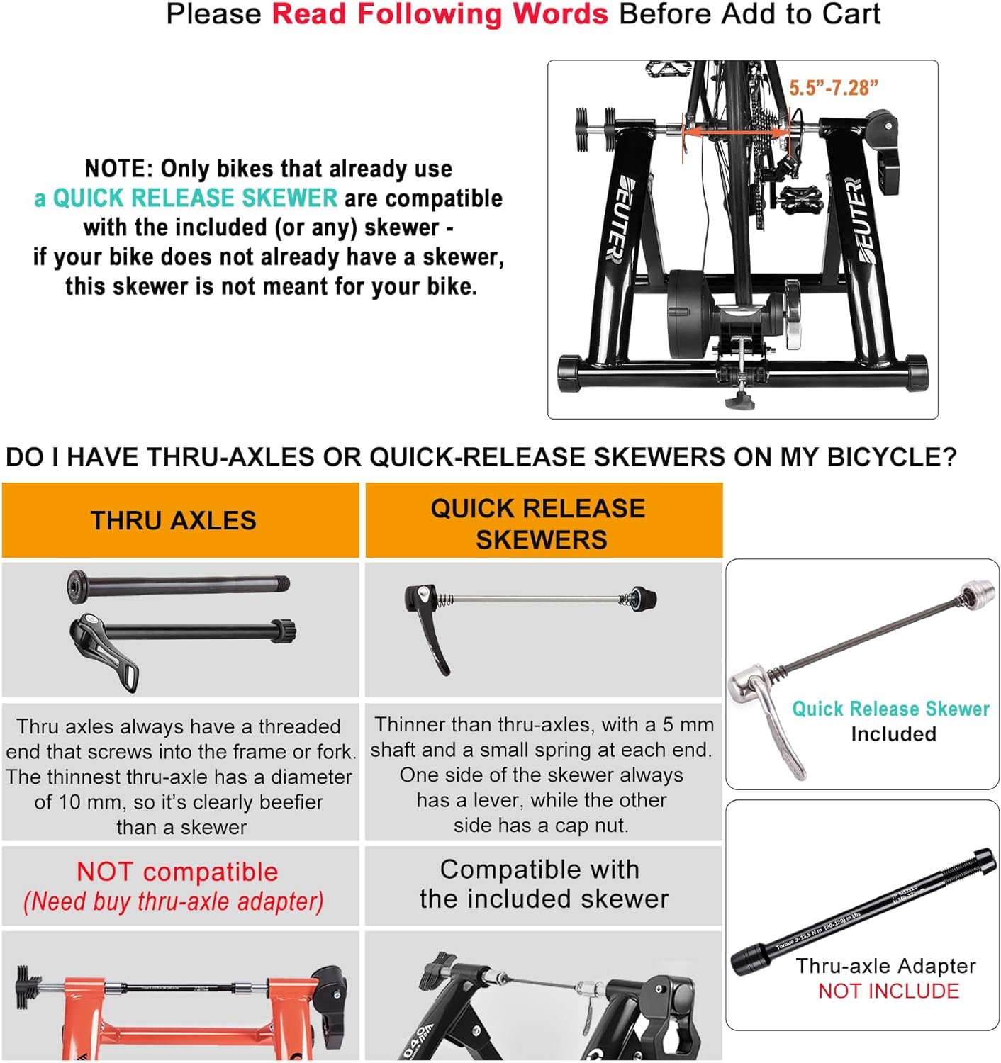 Thumbnail 4 de Bike Trainer 26-29" Magnetic Stand