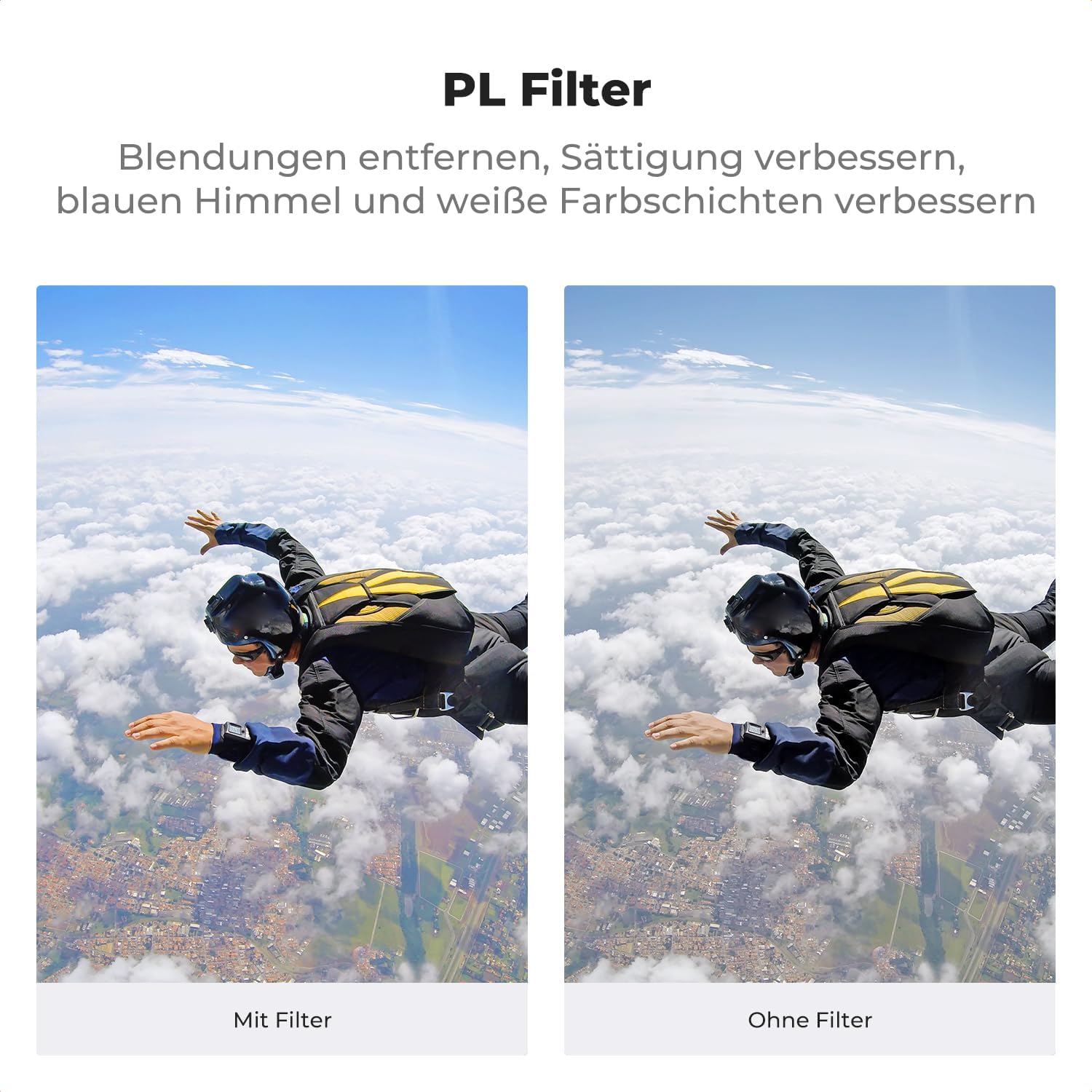 Detalle 2 de K&F CONCEPT ND Filter Set Insta360 Ace Pro 2 6er-Pack