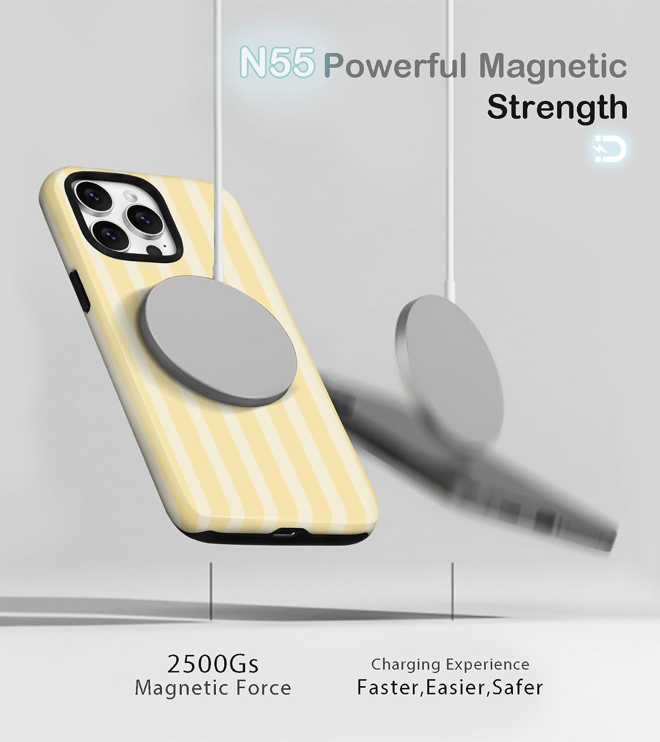 Detalle de Amzfield iPhone 15 Pro case, 6.1-inch