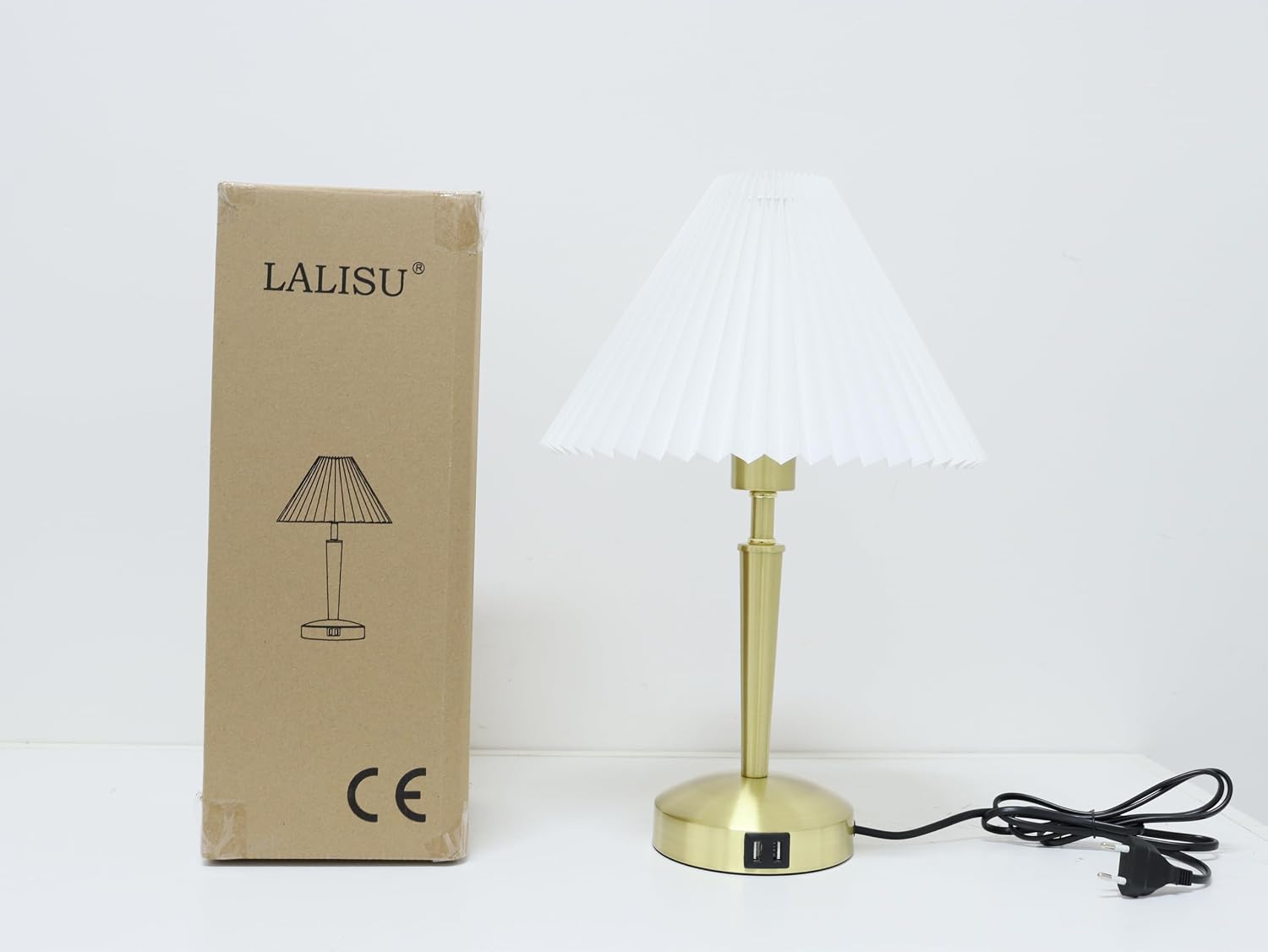 Detalle 2 de LALISU Tischleuchte Touchdimmer 3 Stufen