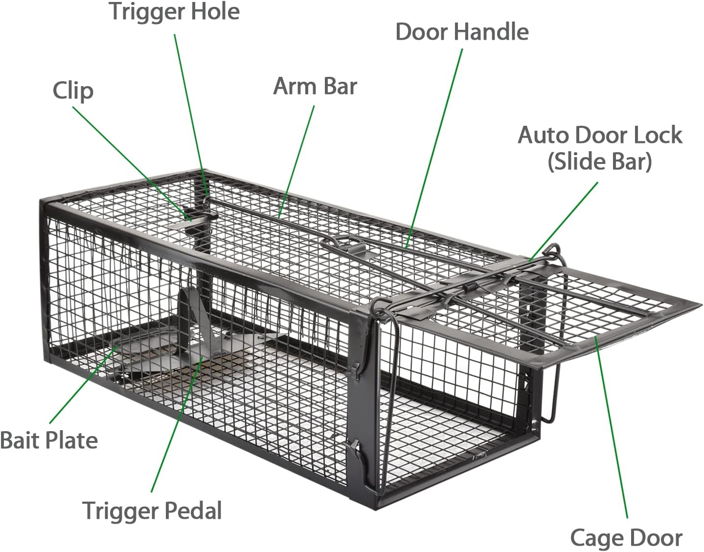 Thumbnail 3 de Anyhall 2-Pack Humane Live Mouse Traps for Indoors and Outdoors 🐭