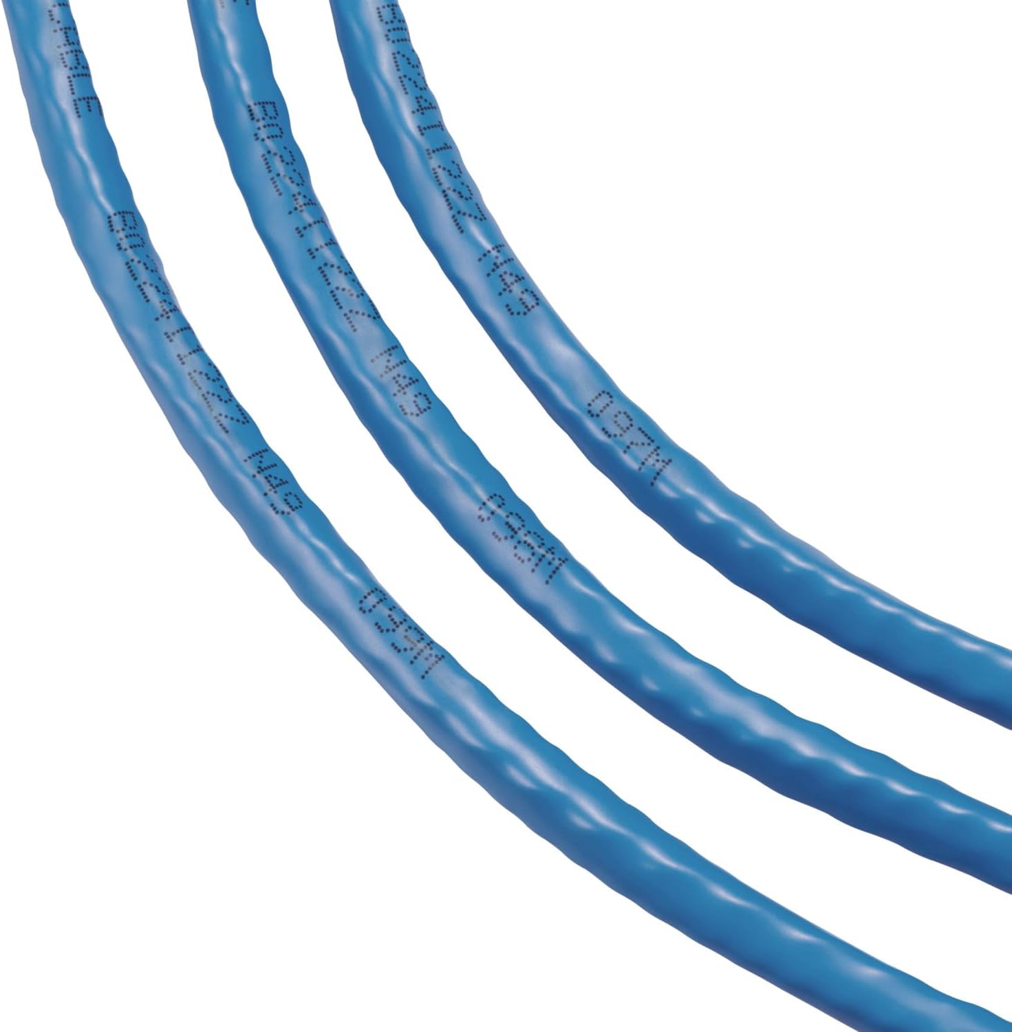 Detalle 2 de エレコム ECLD-GPALB100RS CAT6A LANケーブル 100m・単線・ブルー