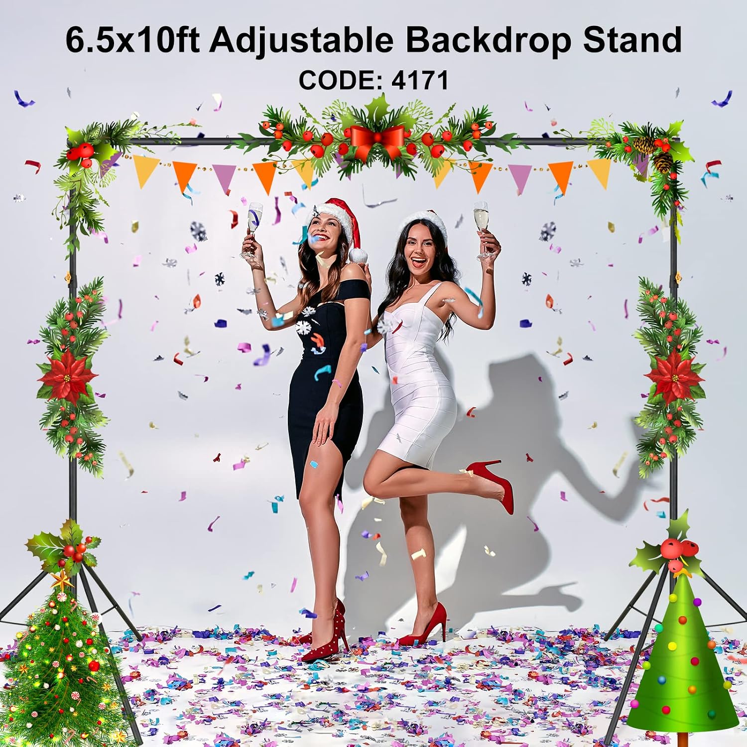 Detalle 2 de LINCO Lincostore Backdrop Support Stand Kit 10x6.5ft