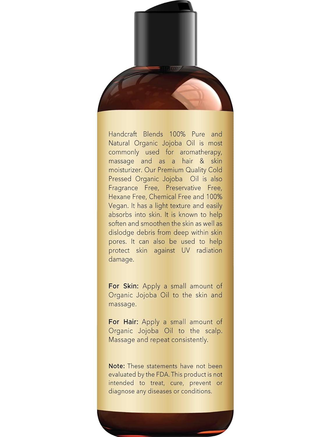 Detalle 2 de Handcraft Blends Jojoba Oil, 8 Fl Oz ⚙