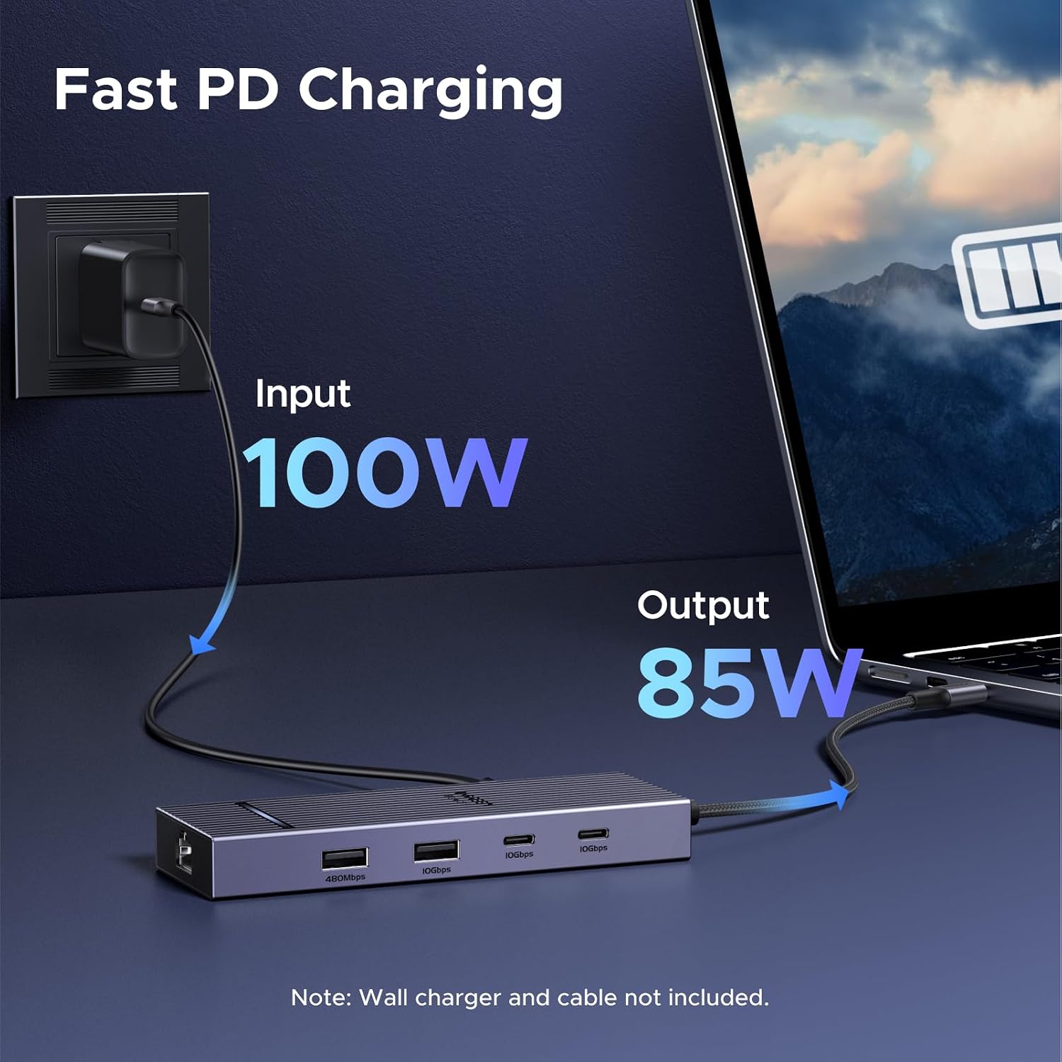 Thumbnail 5 de UGREEN Revodok Pro Docking USB C DP 4K