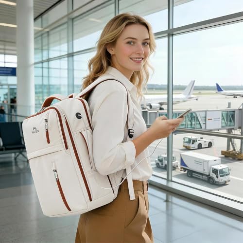 Detalle 2 de MATEIN Mochila de cabina 40x30x20 cm para Ryanair – 24 L con bolsa impermeable