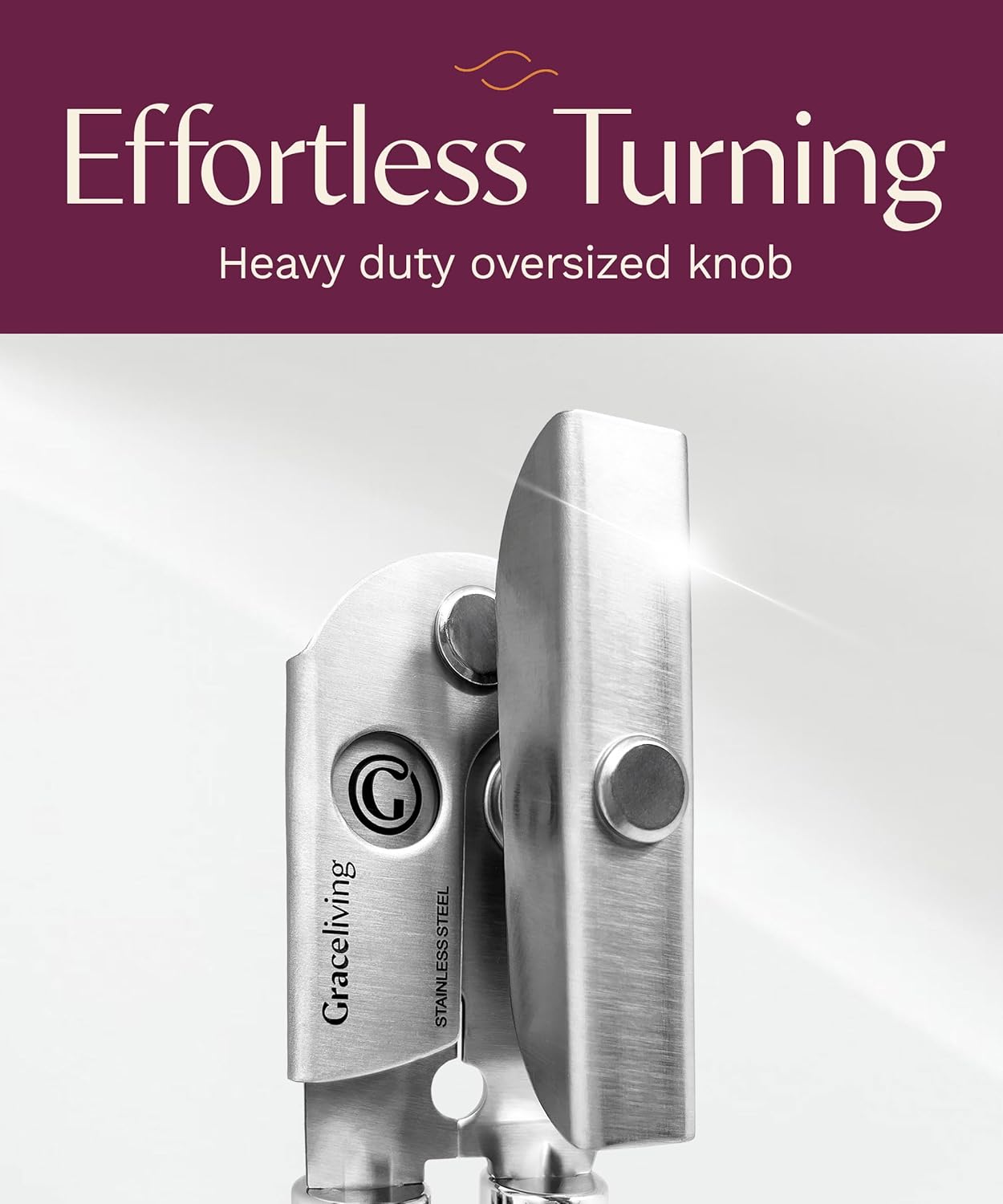 Thumbnail 2 de Graceliving Premium Multifunction Magnetic Manual Can Opener & Bottle Opener (Black)