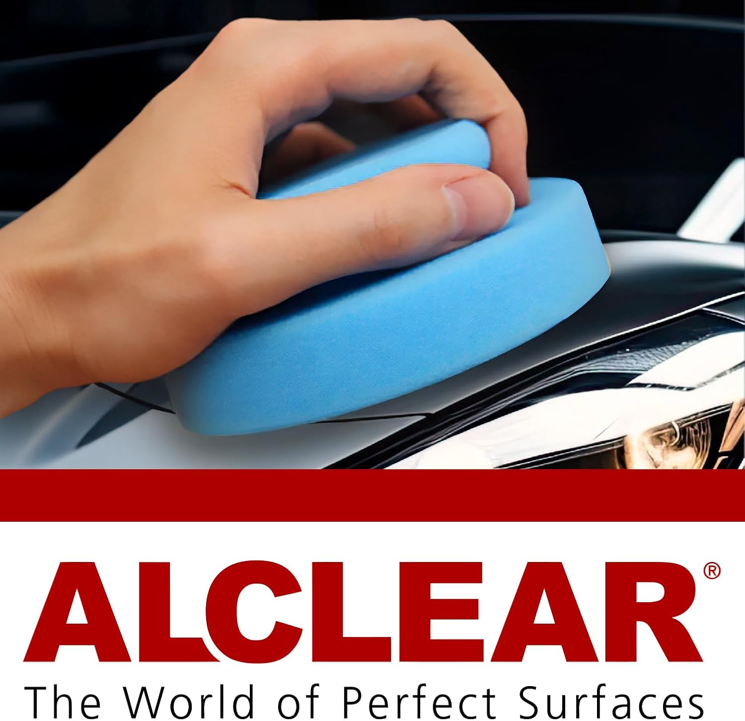 Thumbnail 3 de ALCLEAR 5713050M Spugna lucidatura a mano – pad morbido per cera, polish e sigillante (Made in Germany)