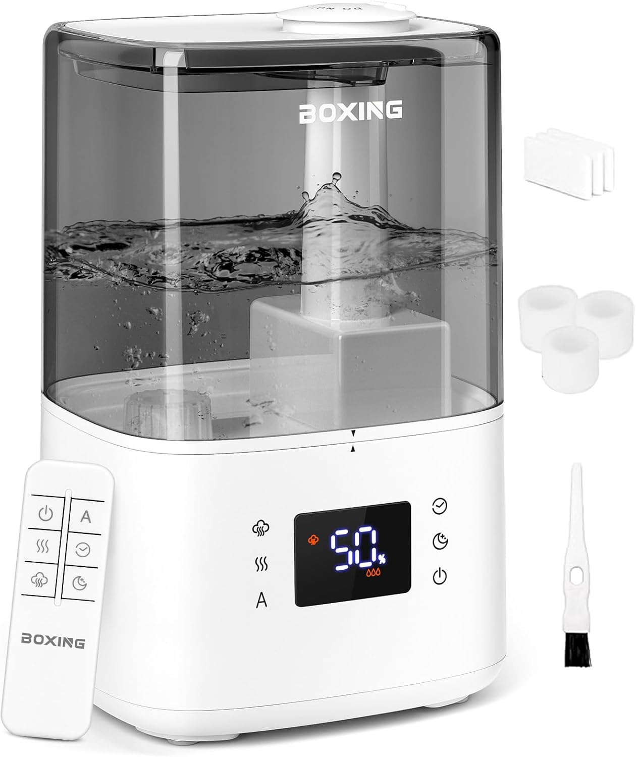 BOXING Humidifier Warm Cool Mist 4.5L 🏠