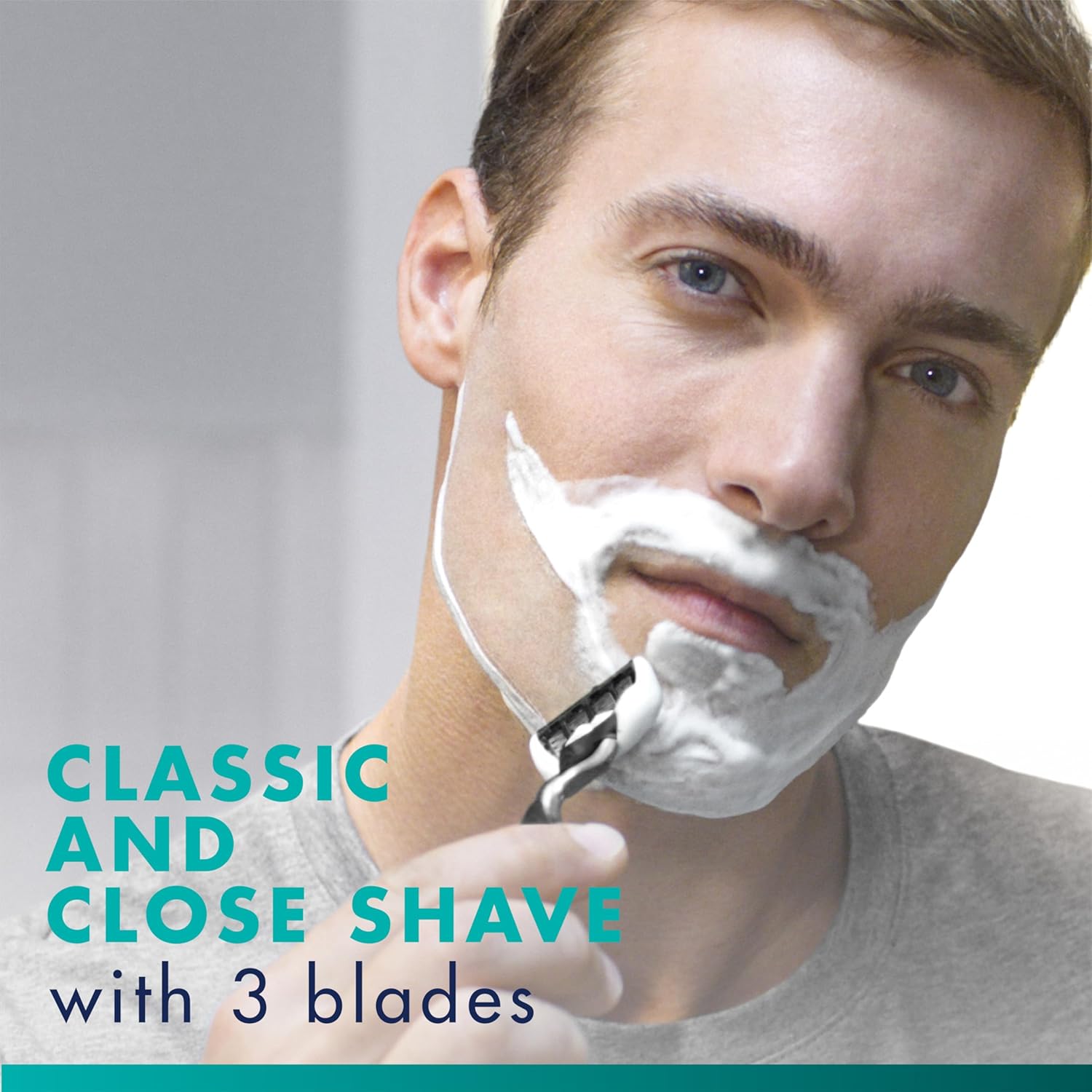 Detalle de Gillette Mach3 20 blade refills