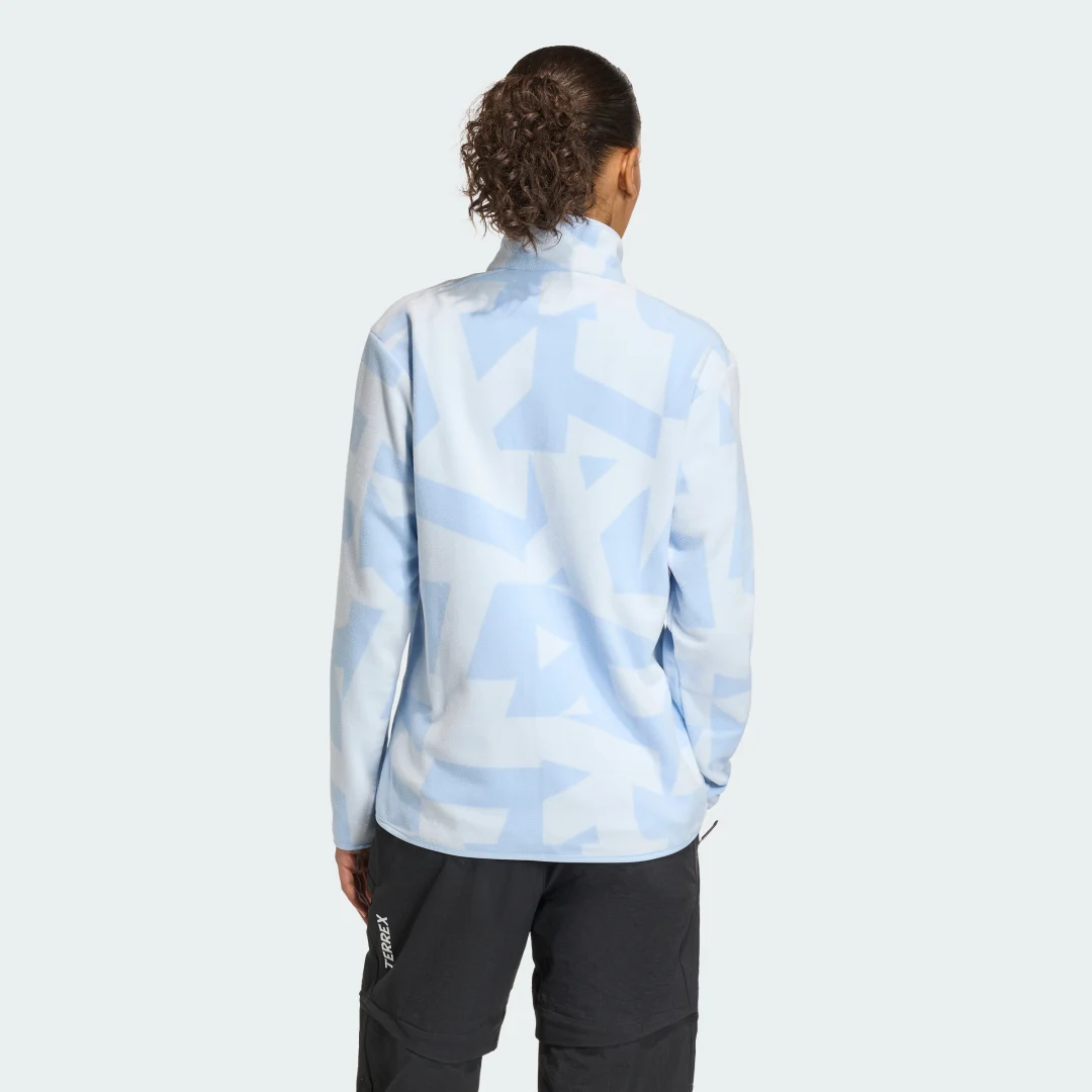 Detalle 2 de Chaqueta de felpa estampada Terrex Multi de Adidas