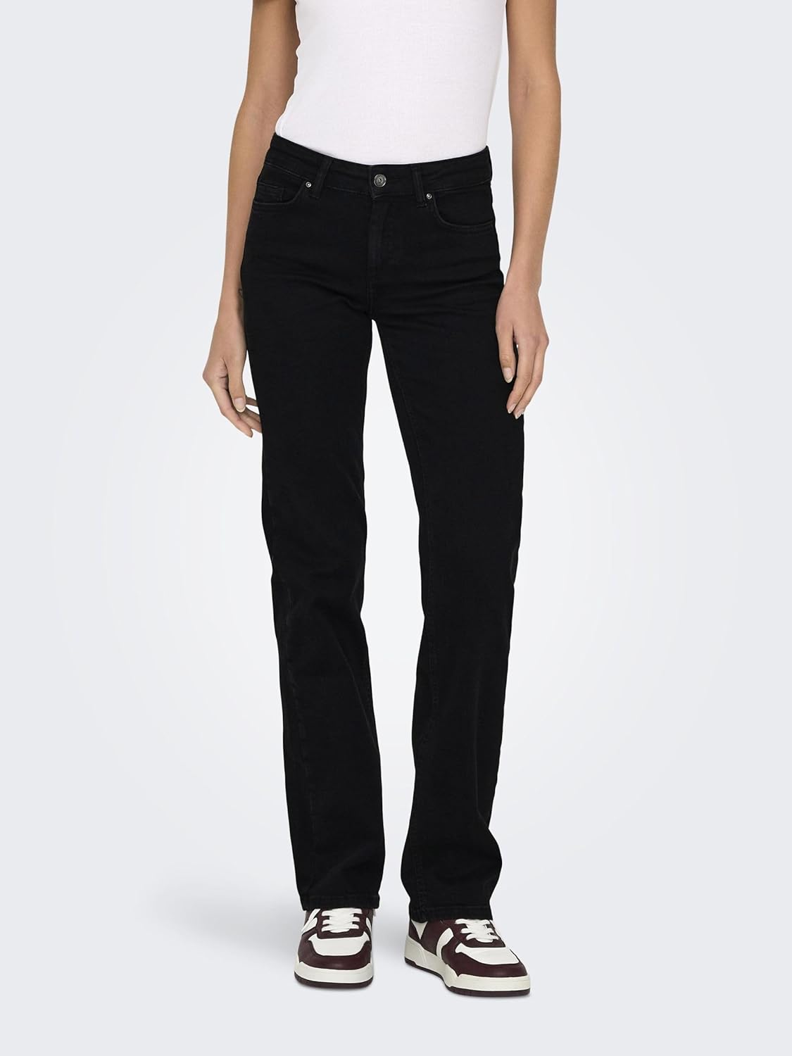 Thumbnail 1 de ONLY Female Straight-Fit Jeans ONLBLUSH – Mittlere Taille, Gerade geschnitten