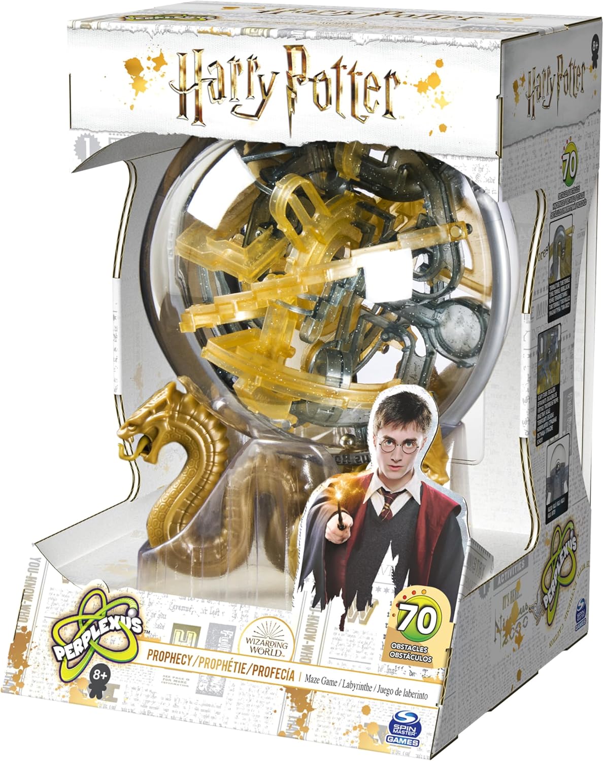 Thumbnail 5 de Perplexus Wizarding World „Harry Potter Prophecy“ von Spin Master Games – 3D-Kugellabyrinth mit 70 Hindernissen ab 8 Jahren