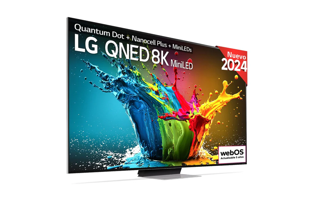 Detalle de LG 86QNED99T9B.OUTLET: Smart TV 86" QNED MiniLED 8K 2024, experiencia premium a gran tamaño