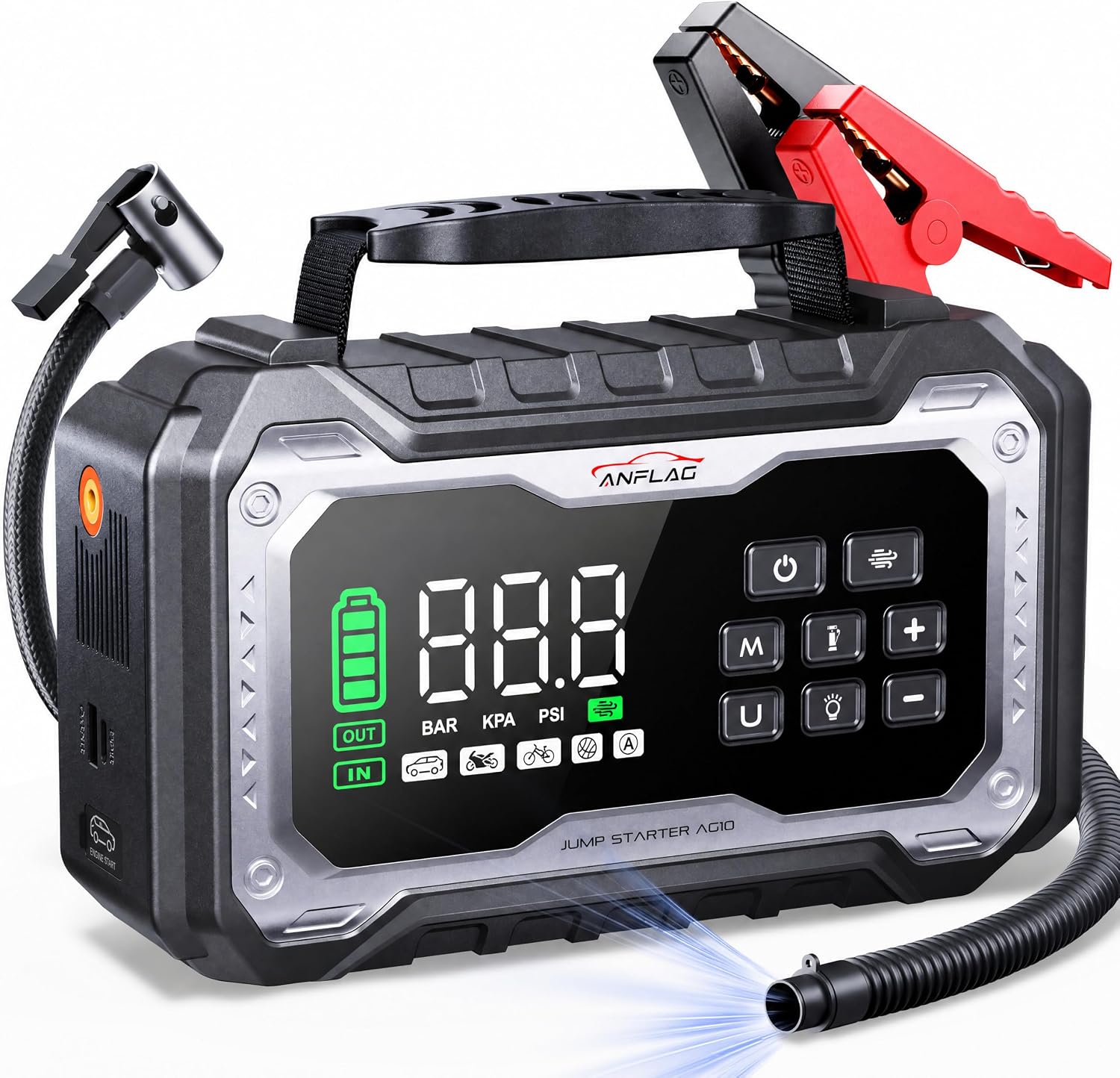 Detalle de Car Battery Jump Starter 8000A
