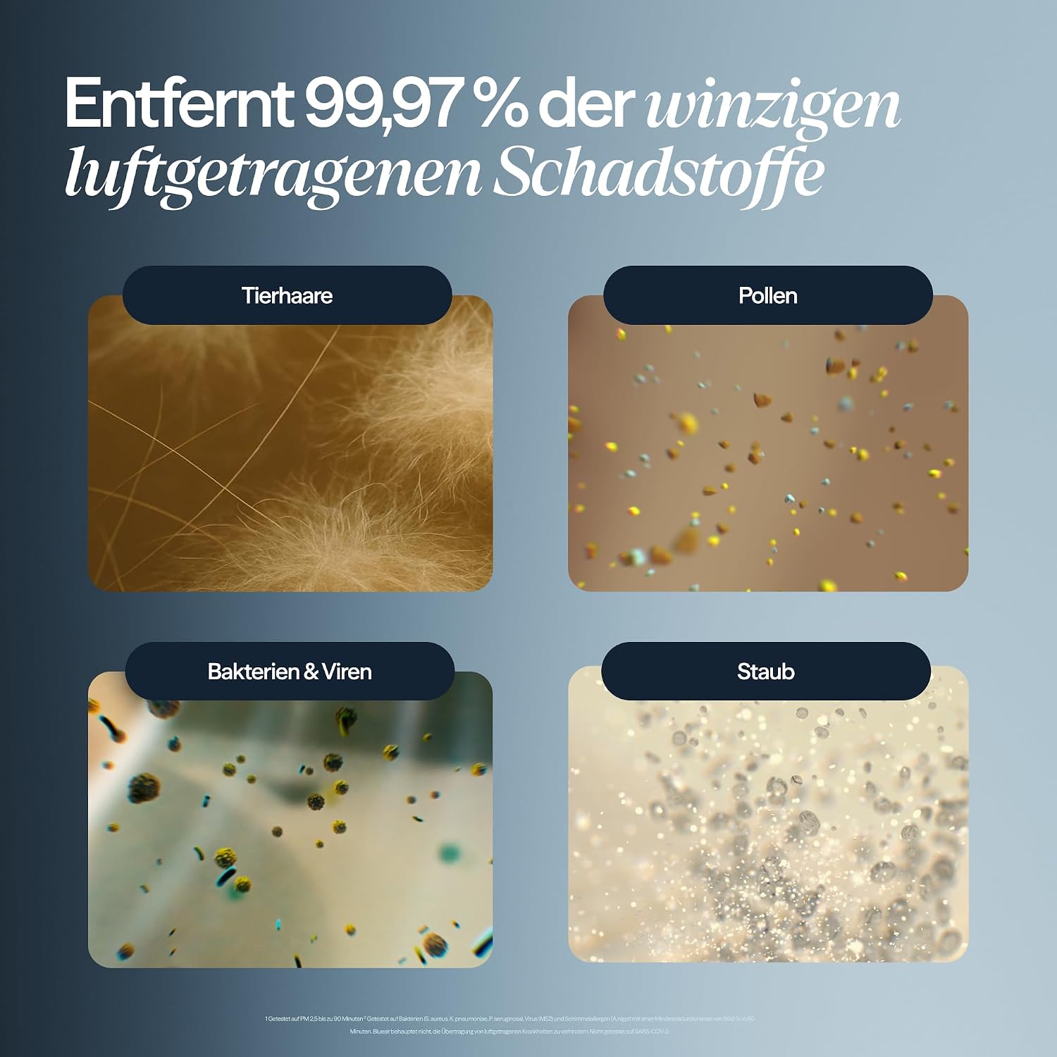 Thumbnail 3 de BLUEAIR Blue Pure 211i Max Luftreiniger – Große Räume bis 141 m², HEPASilent, Smart App
