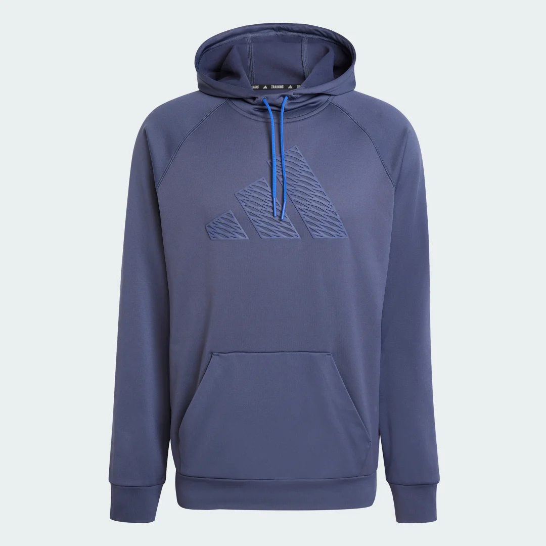 Detalle de Sudadera con capucha Game and Go Training Big Logo de Adidas
