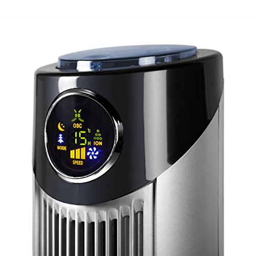 Detalle de Orbegozo TWM 1015: Ventilador de torre iónico con mando a distancia y temporizador