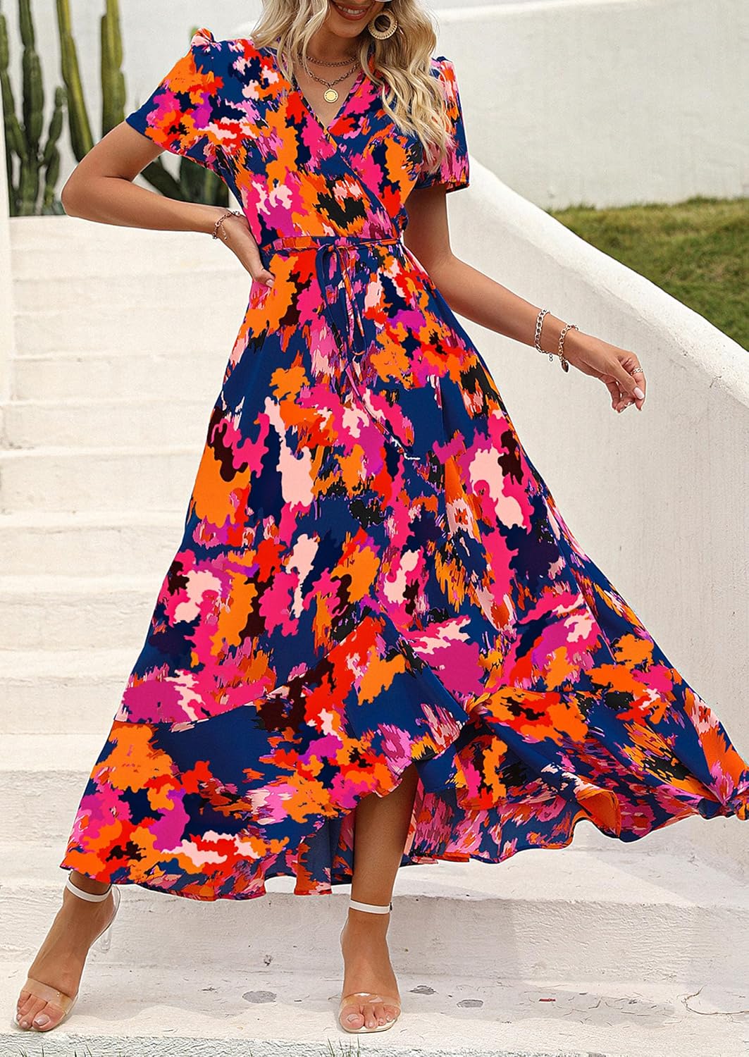 Thumbnail 5 de PRETTYGARDEN Boho Floral Maxi Dress XS–XXL