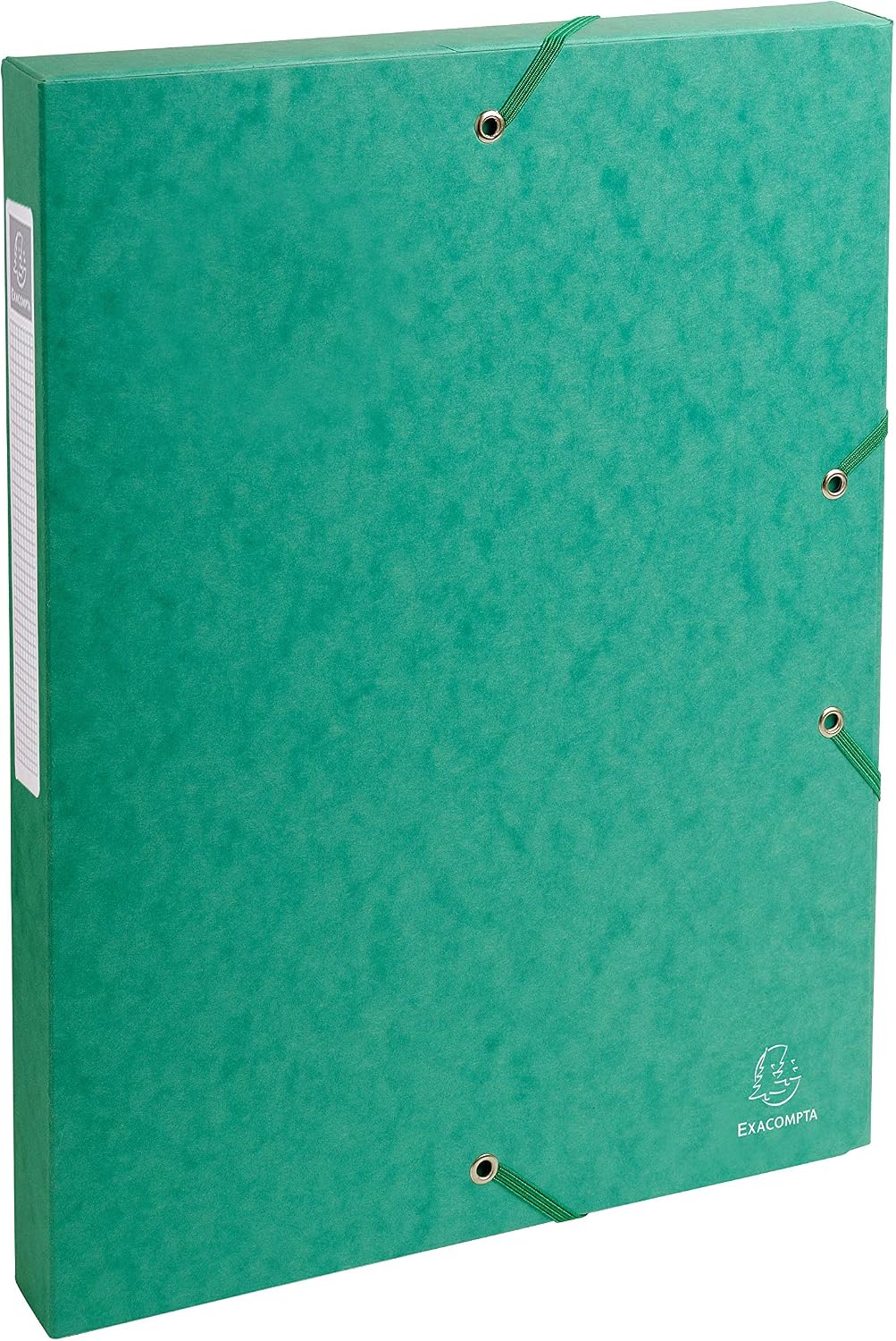 Detalle de Exacompta 50306E: 8 boîtes de classement Exabox turquoise, 25x33 cm