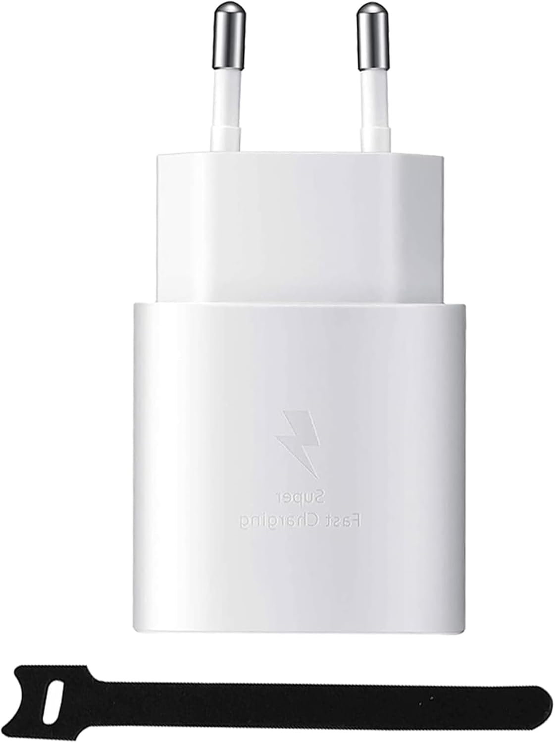 Detalle de Ysevnotan USB-C-snellader 25 W met PD 3.0 en PPS, wit