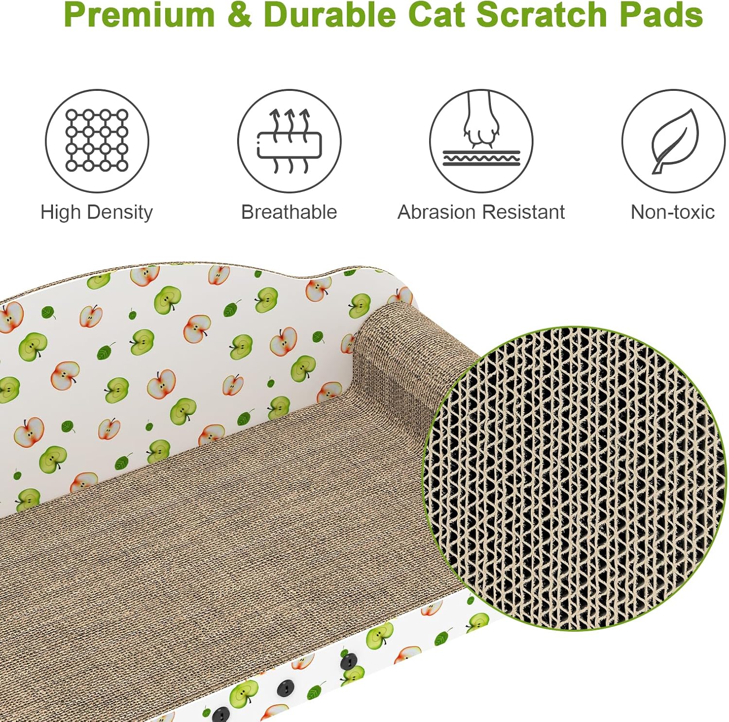 Detalle de Cardboard Cat Scratcher Bed 27-Inch