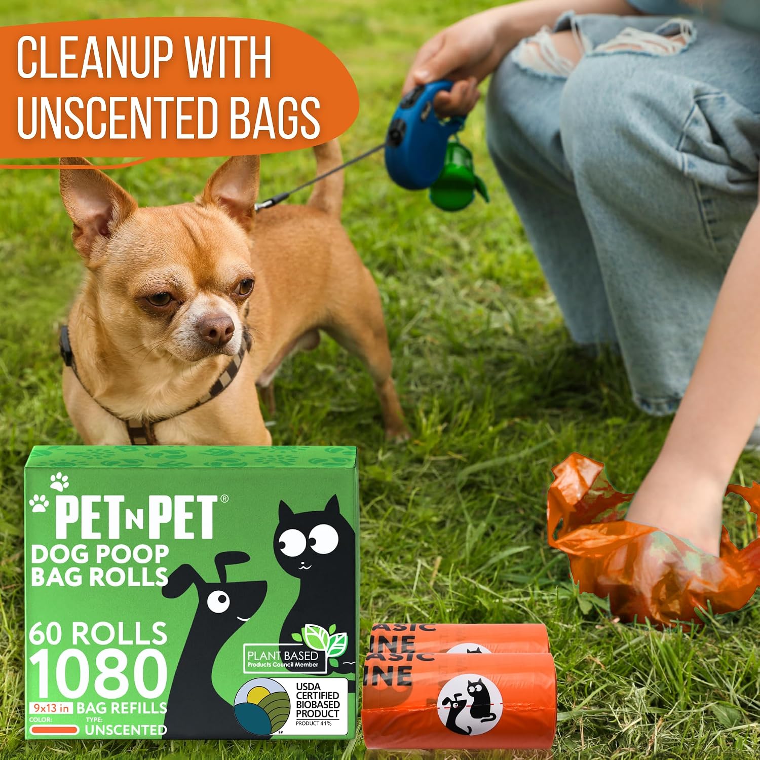 Thumbnail 5 de PET N PET 1080 Count 9x13 Dog Poop Bags