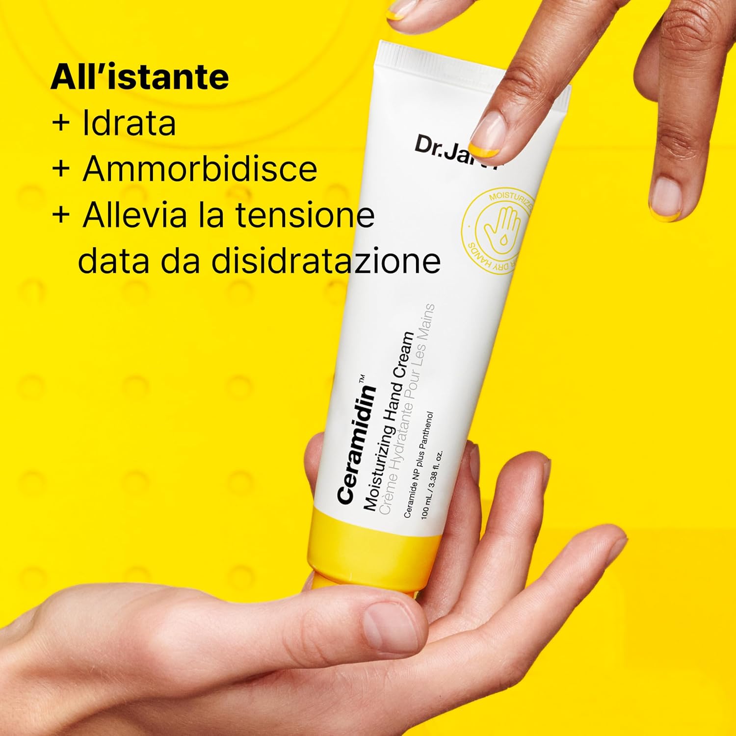 Detalle 2 de Dr.Jart+ Ceramidin Crema per Mani Secche con Ceramidi e Pantenolo – 100 ml