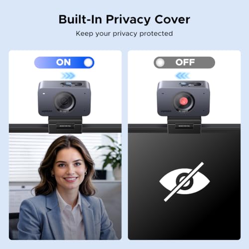 Thumbnail 4 de UGREEN FineCam 1080p60 Full HD Webcam for PC/Laptop/Mac