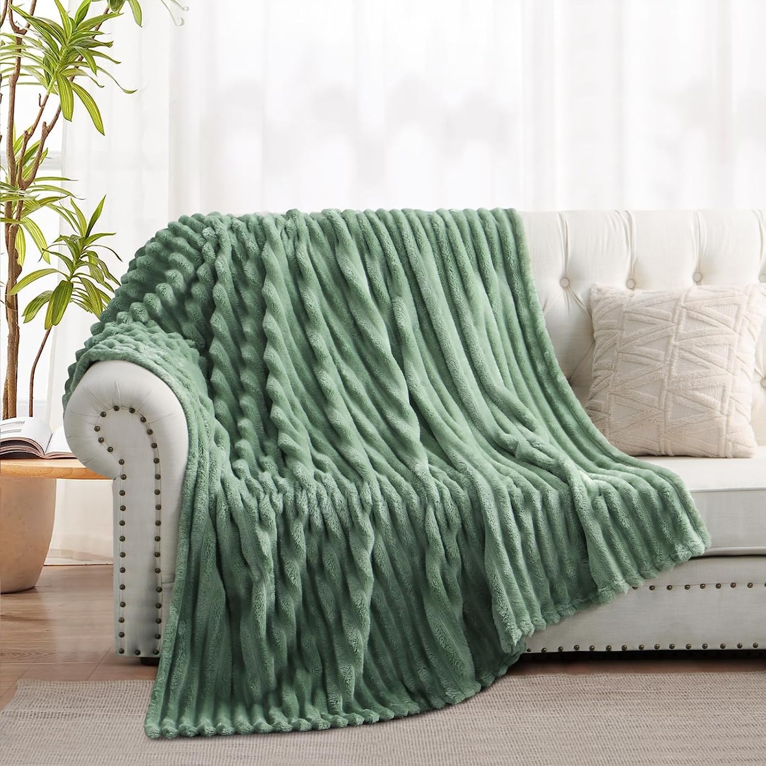 Detalle 2 de RUIKASI fleece throw blanket
